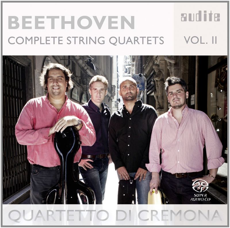 Review of BEETHOVEN String Quartets Opp 127 & 59/2