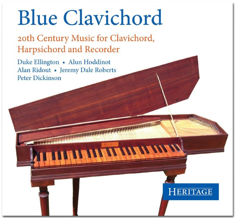 Review of Blue Clavichord: 20th Century Music for Clavichord, Harpsichord and Recorder