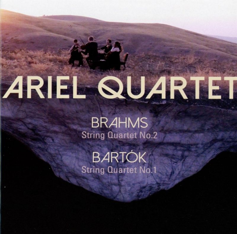 Review of BARTÓK; BRAHMS String Quartets (Ariel Quartet)