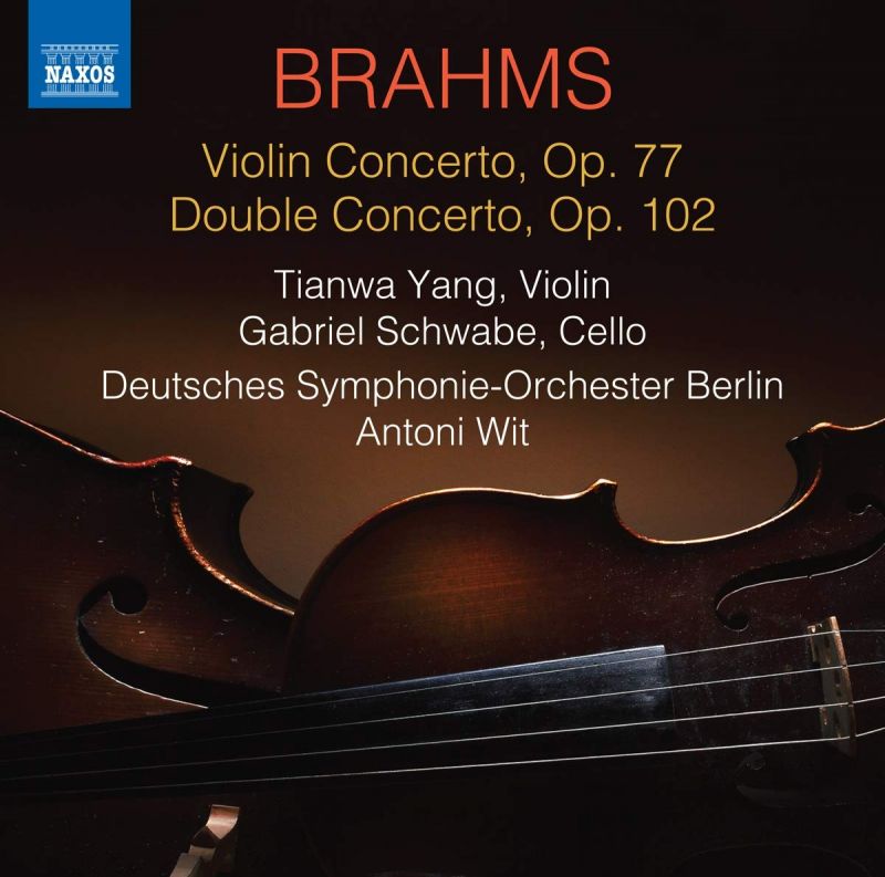 Review of BRAHMS Violin Concerto. Double Concerto (T Yang, G Schwabe)