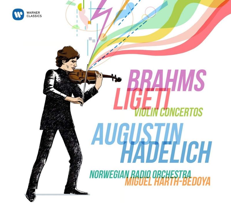 Review of BRAHMS; LIGETI Violin Concertos (Hadelich)