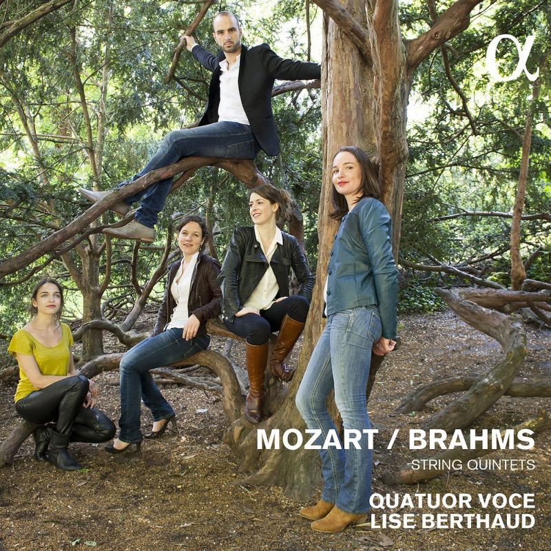 ALPHA214. BRAHMS; MOZART String Quintets