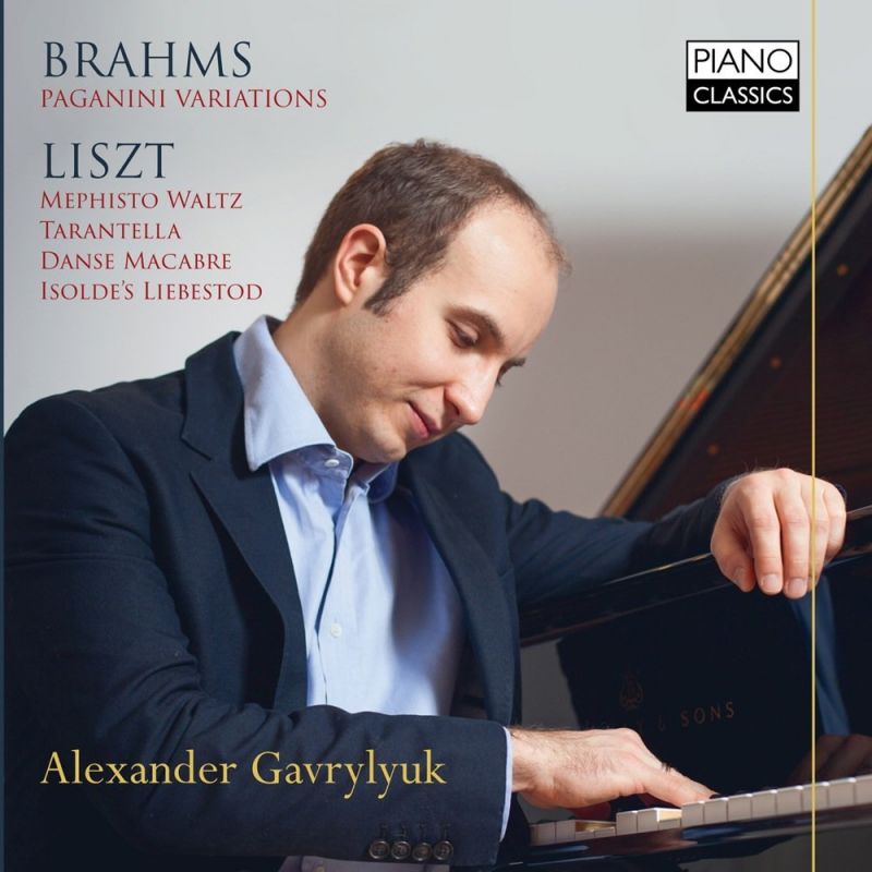 Review of BRAHMS Paganini Variations LISZT Mephisto Waltz