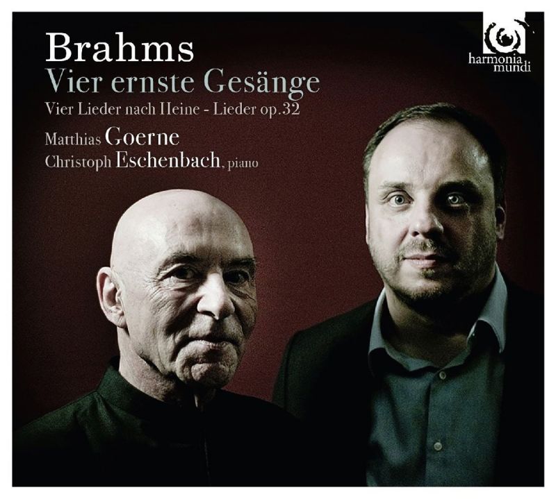 Review of BRAHMS Vier ernste Gesänge. 9 Lieder und Gesänge