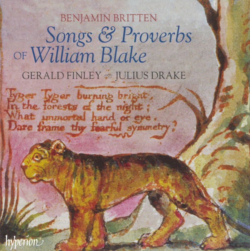 Review of BRITTEN Songs & Proverbs of William Blake and other songs