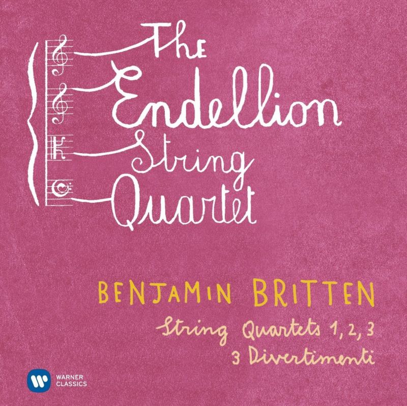 2564 64200-8. BRITTEN 3 String Quartets. Three Divertimenti