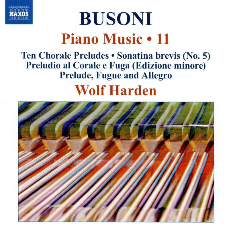 Review of BUSONI Piano Music Vol 11 (Harden)