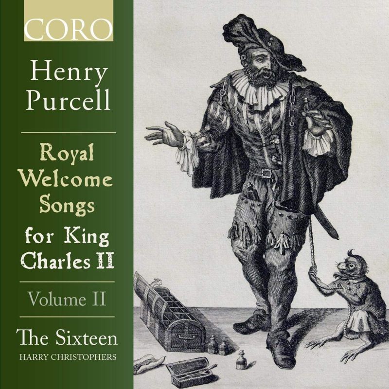 Review of PURCELL Royal Welcome for King Charles II Vol 2