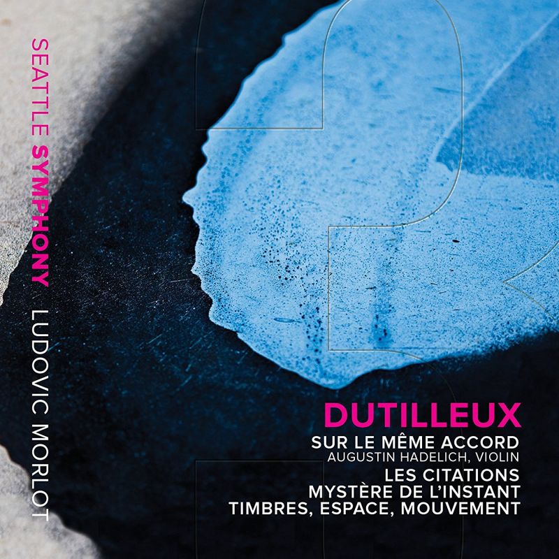 Review of DUTILLEUX Mystère de l'instant. Timbres, espace, mouvement