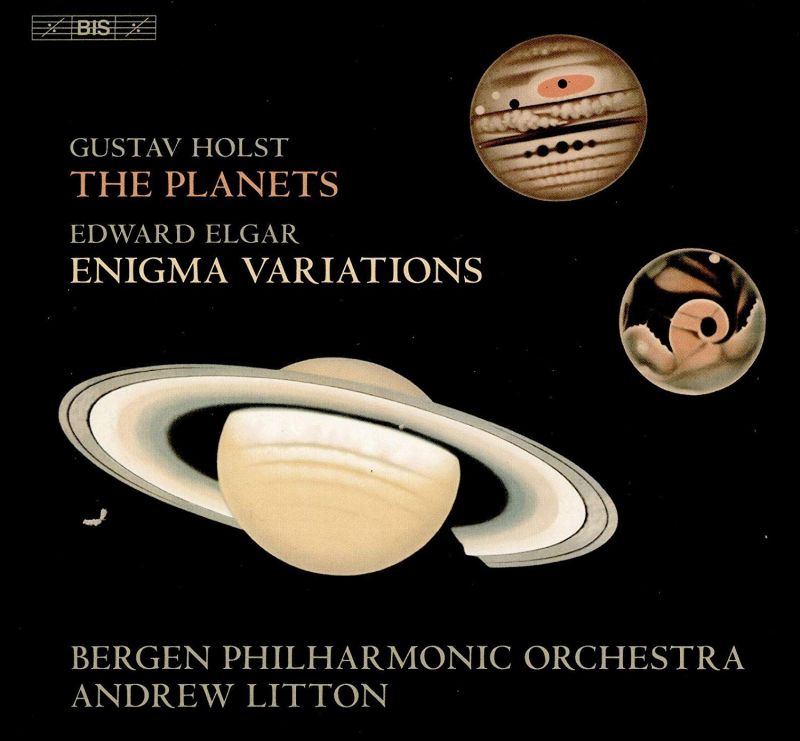 Review of ELGAR Enigma Variations HOLST The Planets (Litton)