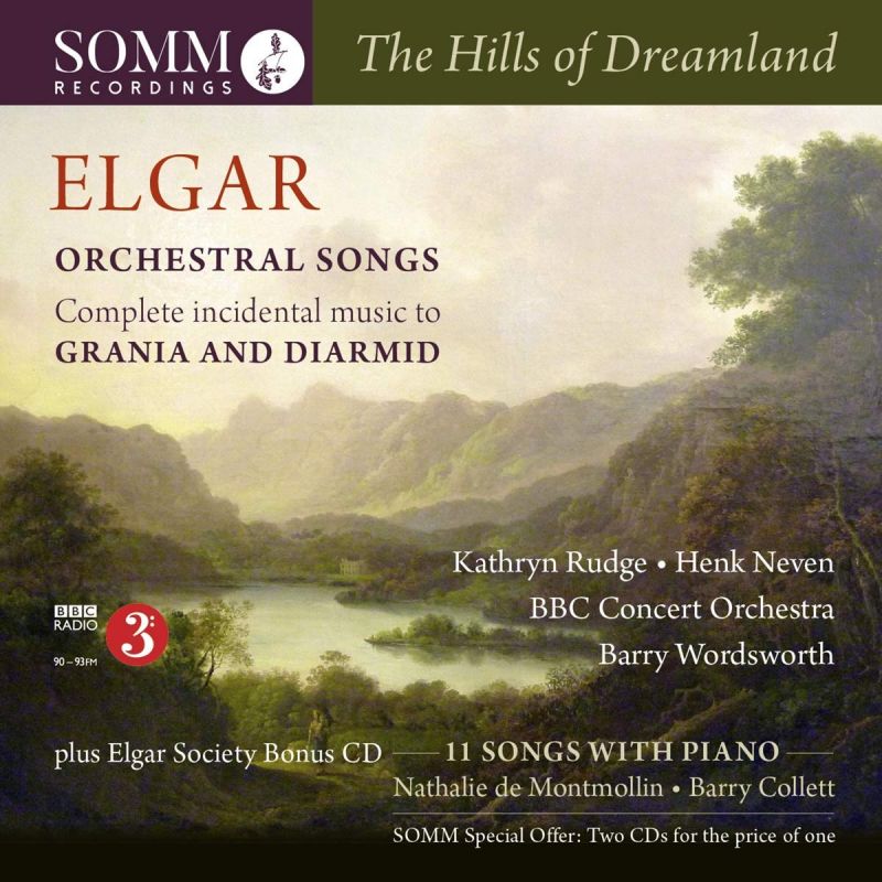 SOMMCD271-2. ELGAR The Hills of Dreamland: Orchestral Songs