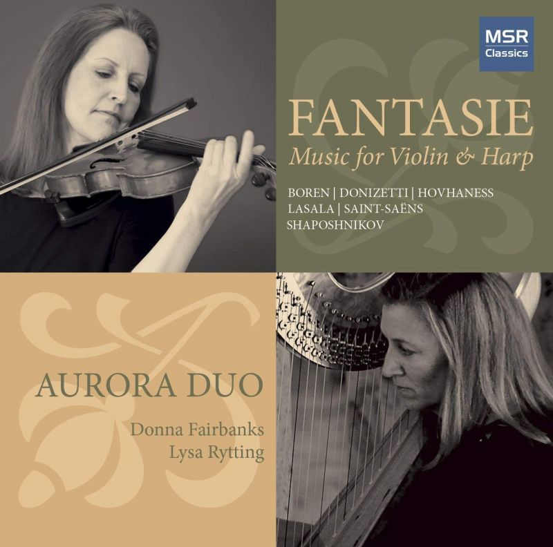 Review of Fantasie: Music for Violin & Harp (Aurora Duo)