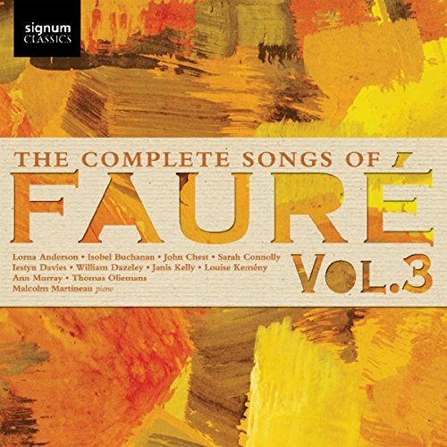 Review of FAURÉ The Complete Songs, Vol 3