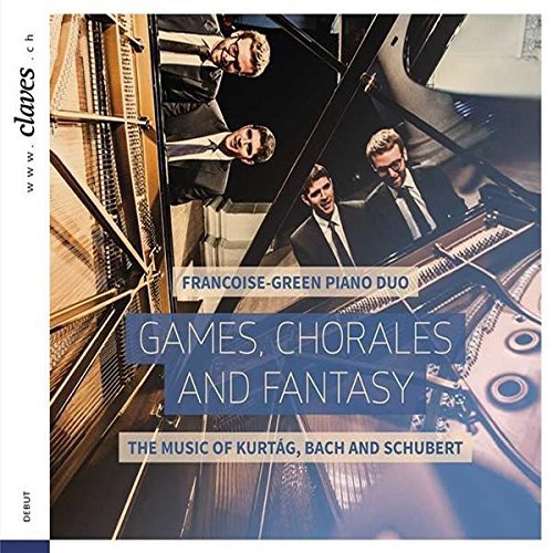 501601. Games, Chorales & Fantasy: The Music of Kurtág, Bach and Schubert