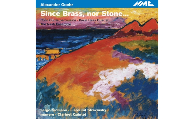 Review of GOEHR Since Brass, Nor Stone...