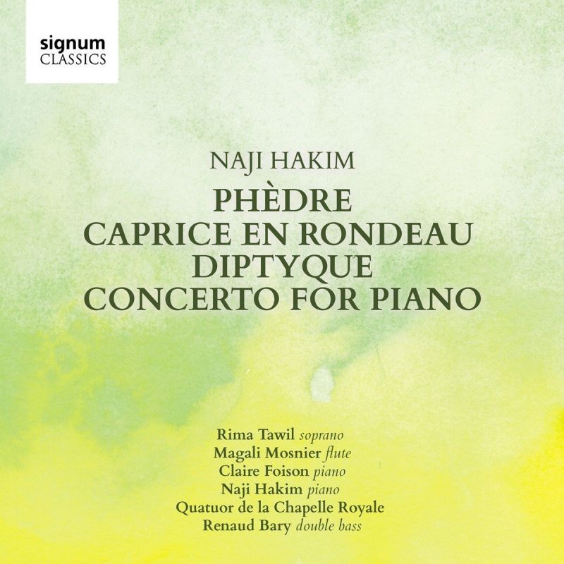 Review of HAKIM Phèdre. Caprice. Diptyque. Piano Concerto