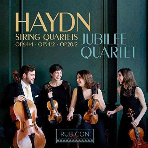 Review of HAYDN String Quartets Opp 64/4, 54/2 & 20/2 (Jubilee Quartet)