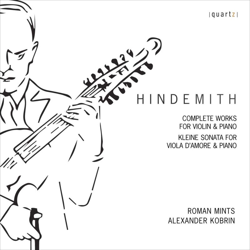 Review of HINDEMITH Complete works for violin and piano