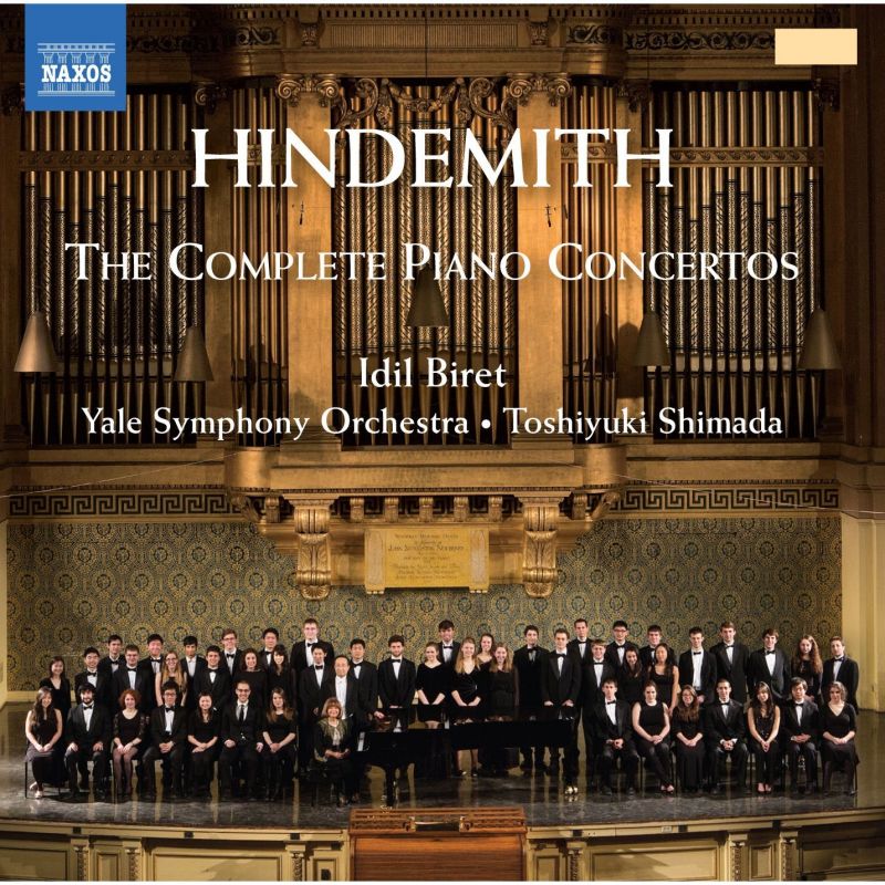 8 573201/2. HINDEMITH Complete Piano Concertos. 