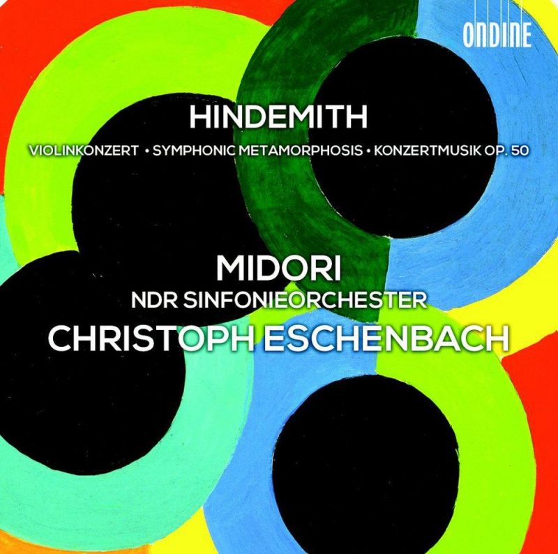 ODE1214-2. HINDEMITH Violin Concerto. Midori