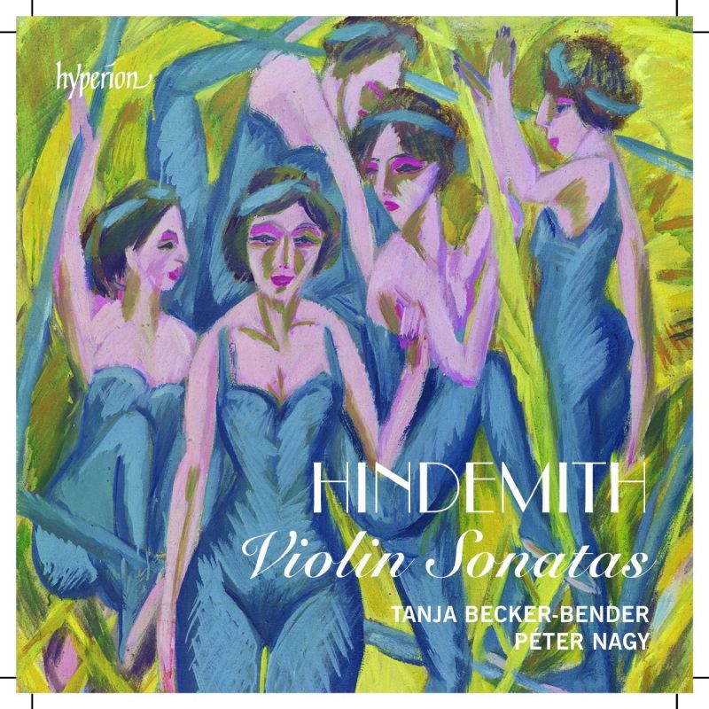 CDA68014. HINDEMITH Violin Sonatas. Tanja Becker-Bender