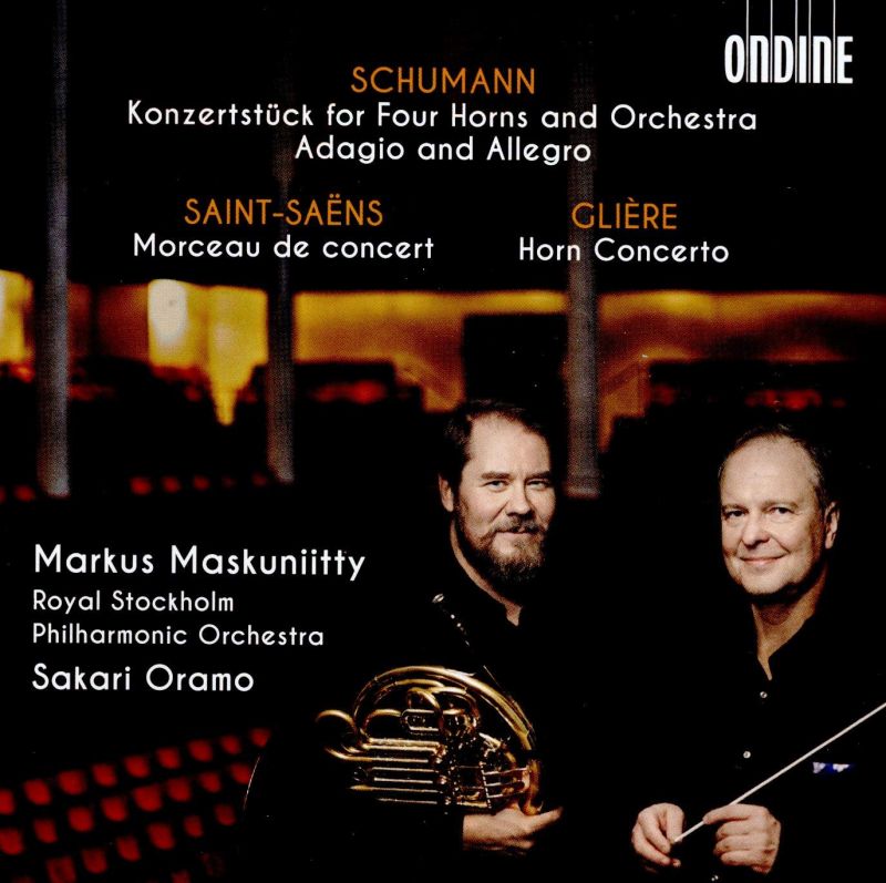 Review of GLIÈRE; SAINT-SAËNS; SCHUMANN Works for Horn and Orchestra