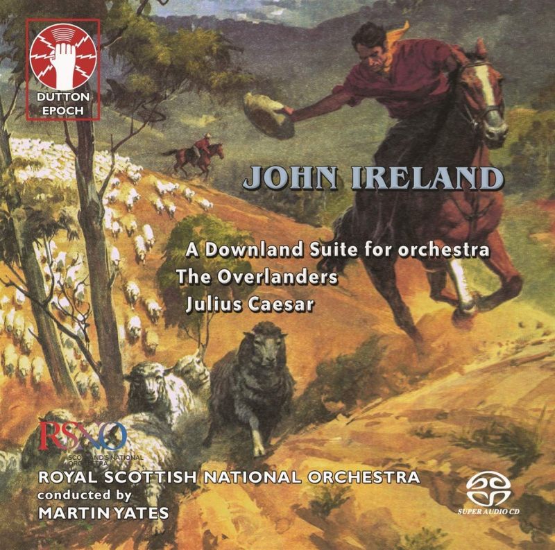 Review of IRELAND A Downland Suite. The Overlanders (Yates)