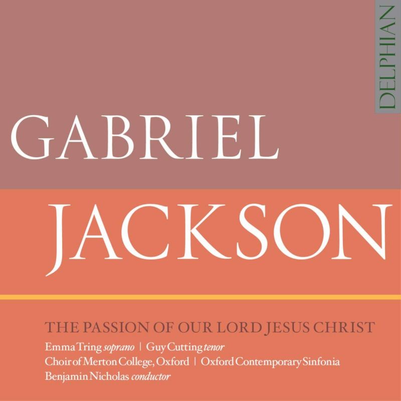 DCD34222. JACKSON The Passion of Our Lord Jesus Christ