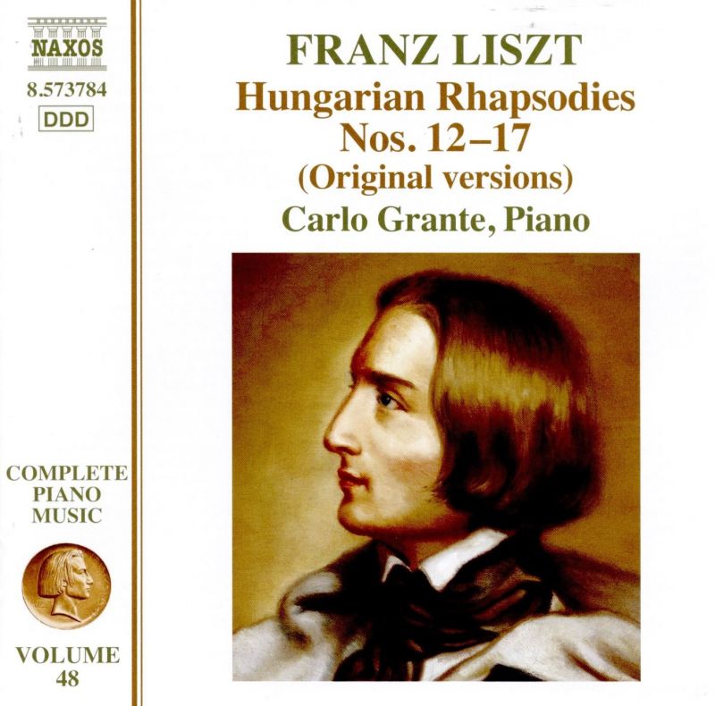 Review of LISZT Hungarian Rhapsodies (Grante)