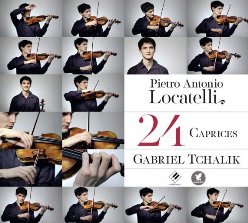 EVCD 002. LOCATELLI 24 Caprices for Solo Violin