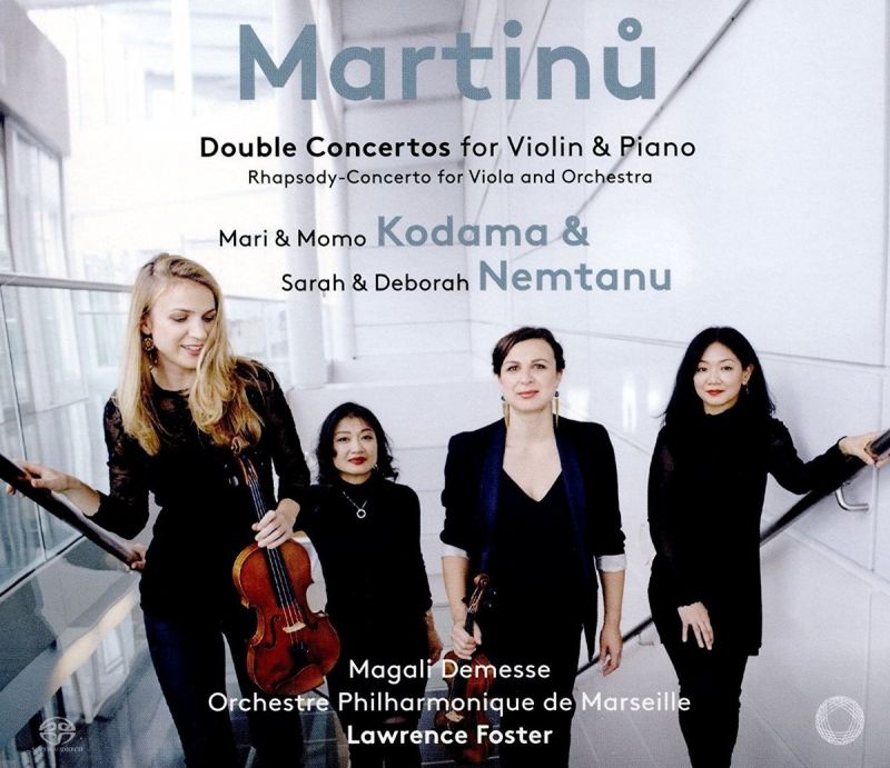 Review of MARTINŮ Double Concertos for Violin and Piano