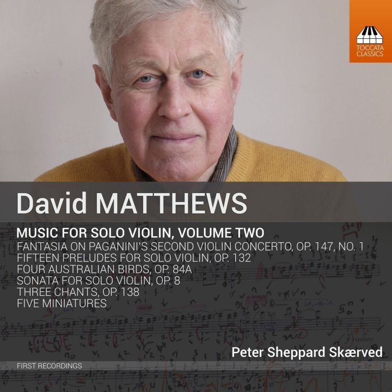 Review of MATTHEWS Music for Solo Violin Vol 2