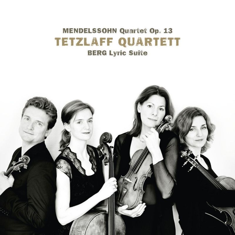 AVI855 3266. MENDELSSOHN Quartet Op 13 BERG Lyric Suite