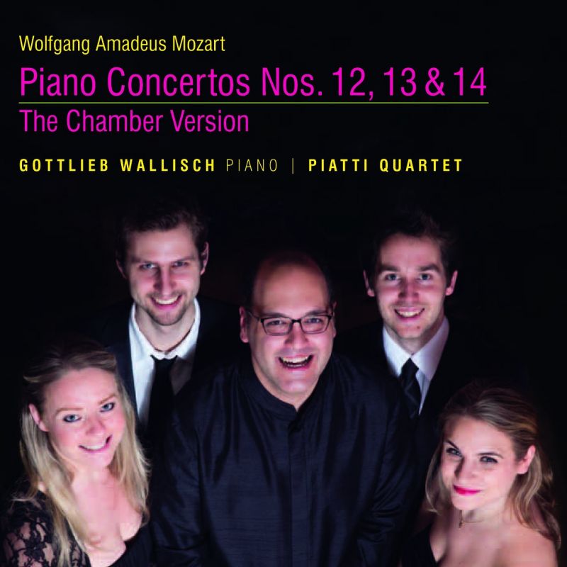 Review of MOZART Piano Concertos Nos 12, 13 & 14 - Chamber versions