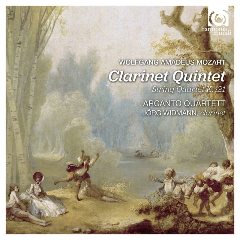 Review of MOZART Clarinet Quintet K581. String Quartet K421