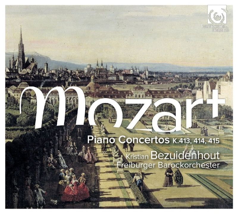 Review of MOZART Piano Concertos K413-15