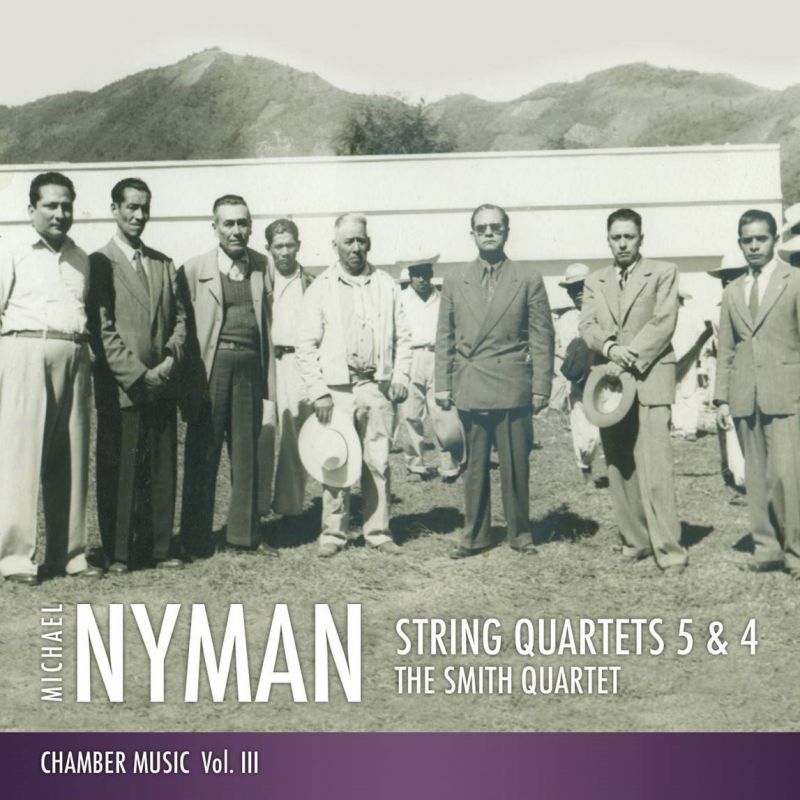 Review of NYMAN String Quartets Nos 4 & 5