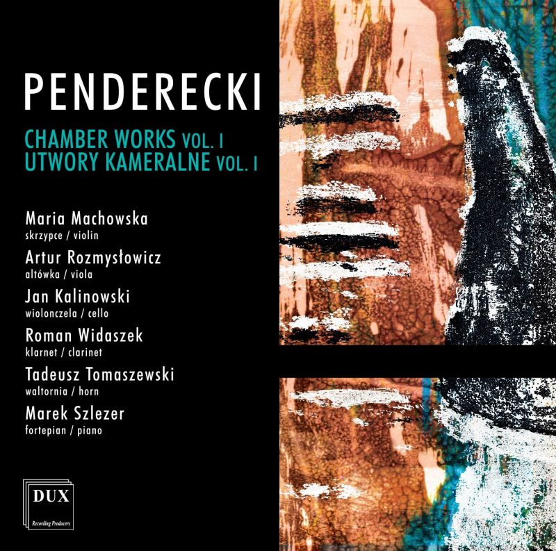 DUX0780. PENDERECKI Chamber Works