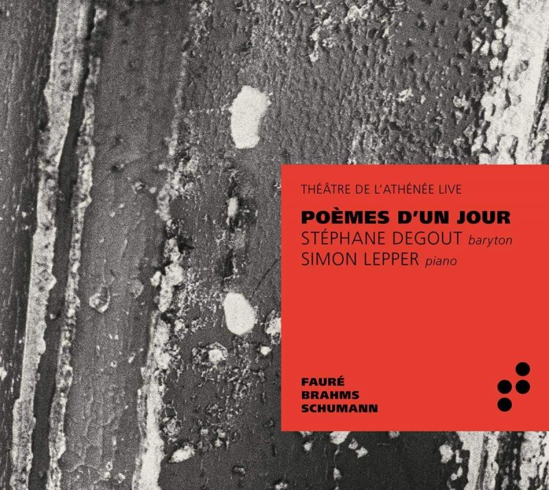 Review of Poèmes d'un Jour (Stéphane Degout)