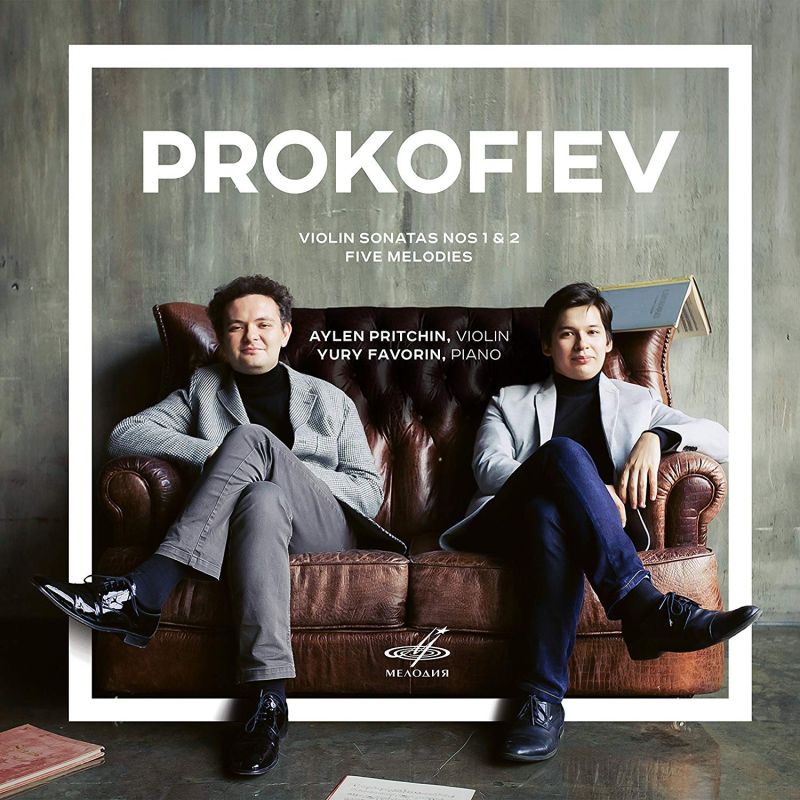 MELCD10 02524. PROKOFIEV Violin Sonatas (Pritchin & Favorin)