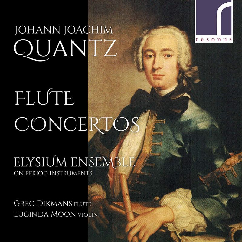 RES10252. QUANTZ Flute Concertos (Greg Dikmans)