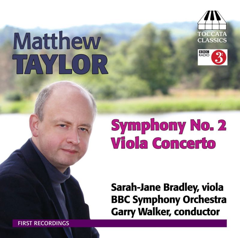 Review of TAYLOR Symphony No 2. Viola Concerto