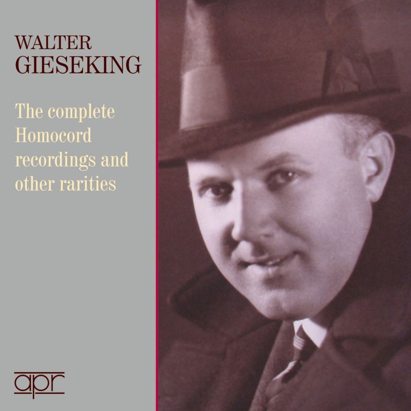 Review of Walter Gieseking: The Complete Homocord Recordings