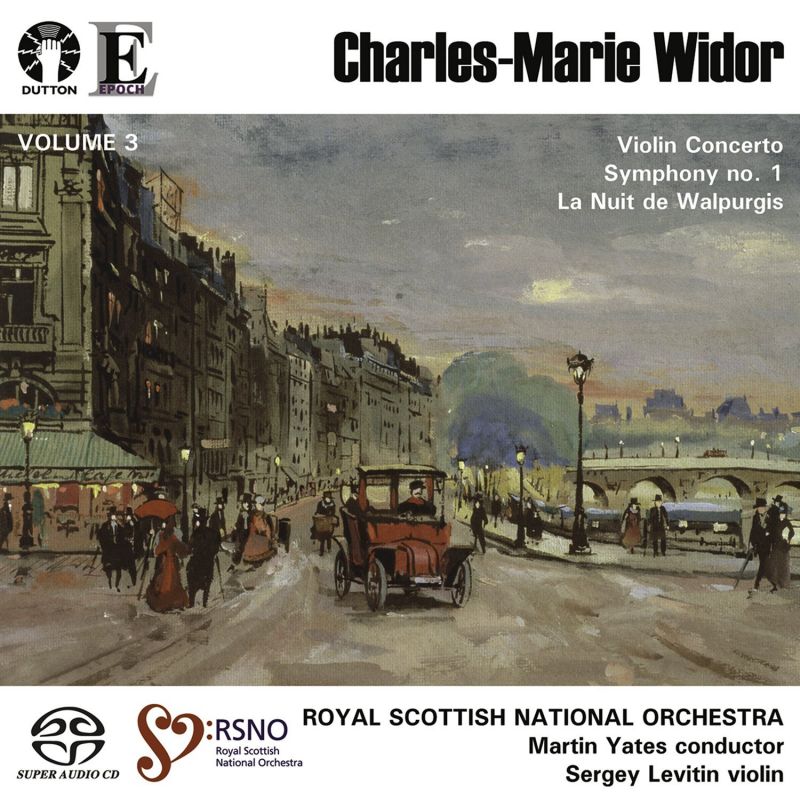 Review of WIDOR Symphony No 1. Violin Concerto. La Nuit de Walpurgis